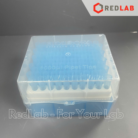 [Hộp 100 cái] Đầu tip xanh 1000ul (1ml) BIOLOGIX 21-1000, dài 78mm, nhựa PP, có thể hấp autoclave, có VAT