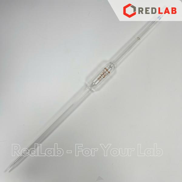 Pipet bầu 1 vạch ONELAB 1 2 3 5 10 20 25 50 ml, ống hút thủy tinh thí nghiệm, volumetric pipette, có VAT