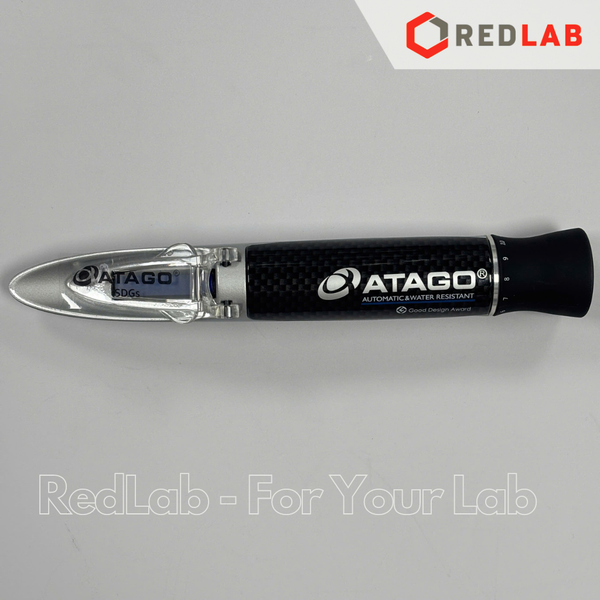 Khúc xạ kế đo độ ngọt ATAGO Master-10α (Code 2371), Brix kế 0.0 - 10.0% có bù nhiệt, chống nước IP65, có VAT