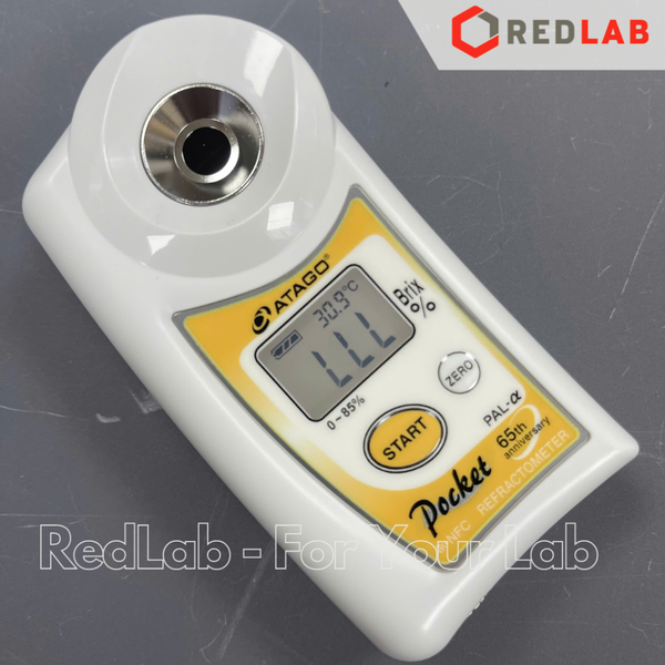 Khúc xạ kế đo độ ngọt điện tử hiện số ATAGO PAL-α (3840) Brix kế 0.0 - 85.0% : 0.1%, bù nhiệt 10-75°C, có VAT