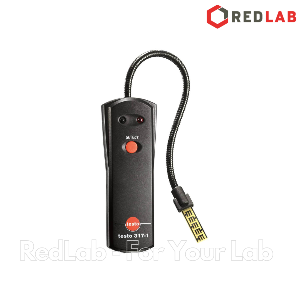 Máy phát hiện rò khí với đầu dò uốn cong TESTO 317-1 (0632 3170) có thể phát hiện carbon mono.xide, chính hãng, có VAT