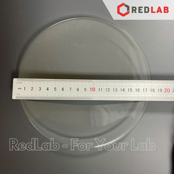 Mặt kính đồng hồ DINLAB đường kính 50 60 70 80 90 100 125 150 180 200 mm, dùng trong thí nghiệm, có VAT