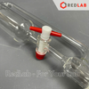Bình lắng gạn hình trụ BIOHALL khóa nhựa PTFE 50 100 250 500 1000 ml - 2 đầu nhám 29/32, thủy tinh boro 3.3, có VAT