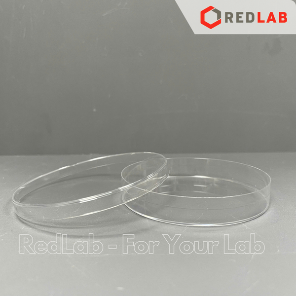 [Thùng 500 cái Tiệt trùng] Đĩa Petri nhựa 90x15mm LPR90158 hãng LabPRO Thụy Sỹ, nặng 16g, chiếu xạ ISO 11137, có VAT