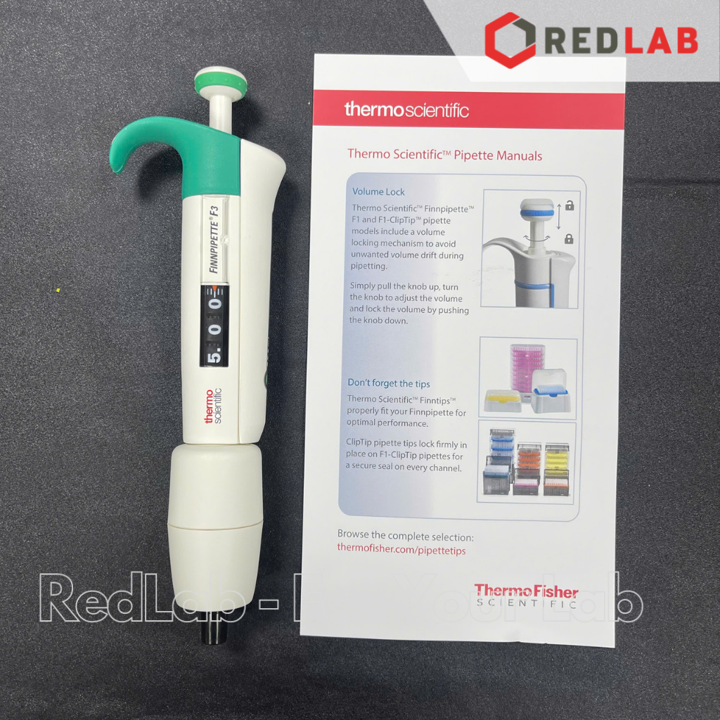 Micropipet đơn kênh THERMO Finnpipette F3 micro / universal, điều chỉnh thể tích, hấp autoclave, chịu tia UV, có VAT