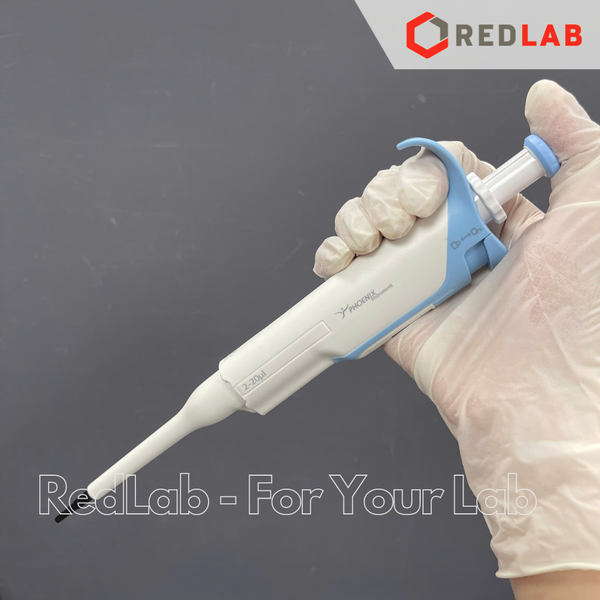 Micropipet đơn kênh có khoá lock PHOENIX 0.1-2 0.5-10 2-20 10-100 20-200 30-300 ul 0.1-1 0.5-5 1-10ml, có VAT