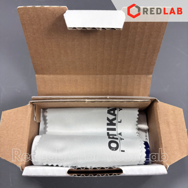 Bộ dụng cụ vệ sinh kính hiển vi OPTIKA 15104, gồm dung dịch, khăn lau, que gạc, có VAT