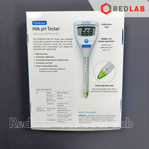 Bút Đo pH Trong Sữa Foodcare Hanna HI981034, giá tốt, có VAT