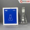 Bình tam giác GlassTAO 100 250 500 1000ml cổ nhám 24/29 29/32, erlen nắp mài, đựng mẫu thí nghiệm, có VAT