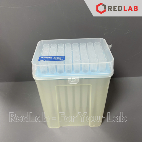 [Hộp 24 cái tiệt trùng] Microtips (đầu típ - côn) trắng 5.000ul = 5ml Biologix 21-5000TS, dạng Thermo Finnpipett, có VAT