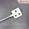 Đũa khuấy inox cánh lá bọc nhựa PTFE Ø 6/8mm dài 350mm, cánh 68mm DLAB 18900077 dùng cho máy khuấy cơ, có VAT