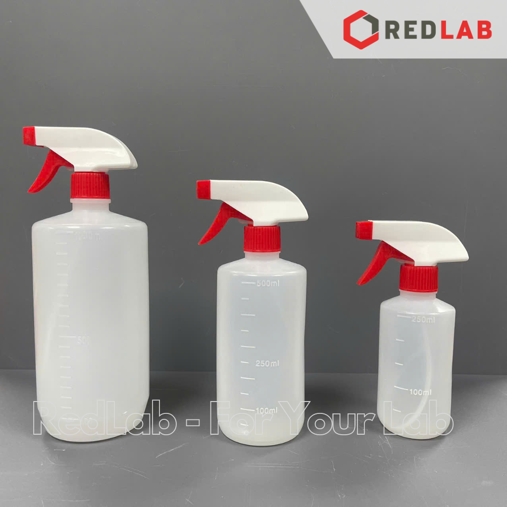Bình xịt phun sương 250ml 500ml 1000ml nhựa LDPE, điều chỉnh được đóng / mở, phun sương / phun tia, có VAT