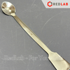 Thìa múc hoá chất to Macro spoon ISOLAB 18 21 cm, thép AISI 304, thìa cân, muỗng xúc mẫu thí nghiệm, có VAT