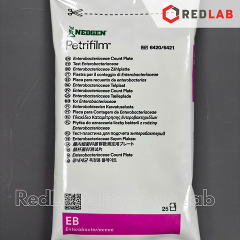 6420 / 6421 Đĩa Petrifilm kiểm họ vi khuẩn đường ruột NEOGEN (EB) Petrifilm Enterobacteriaceae Count Plates, có VAT