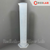 Ống đong nhựa PP vạch nổi trắng ONELAB 10 25 50 100 250 500 1000 2000 ml, đáy lục giác, chịu nhiệt, có VAT