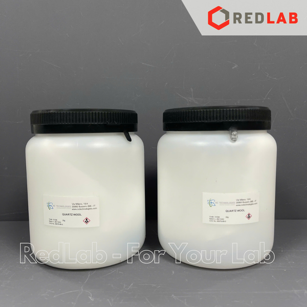 Bông thuỷ tinh NC Technologies 21036 dùng cho cột sắc ký trong máy phân tích nguyên tố (20g/chai), có VAT