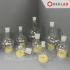 Bình cầu đáy tròn 1 cổ nhám BIOHALL 25 50 100 250 500 ml 1L 2L 3L 5L 10L 20L - 14/23 19/26 24/29 29/32 34/35 45/40 55/44, mark trắng, có VAT