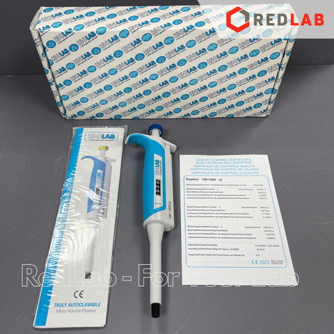 Micropipet đơn kênh ISOLAB 10-100 20-200 100-1000 ul, 1-5 1-10 ml, hấp autoclave, có VAT