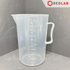 Ca nhựa Education có quai vạch nổi trắng ONELAB 100 250 500 1000 2000 3000 5000 ml, cốc đong thí nghiệm, có VAT