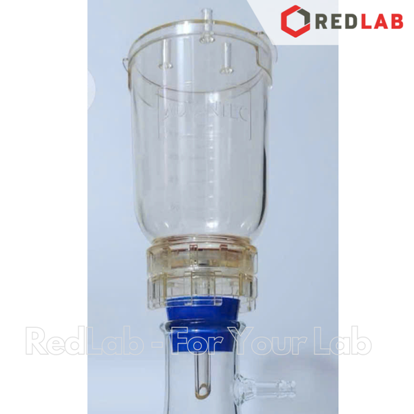 Bộ phễu lọc chân không ADVANTEC KP-47U, phễu nhựa PES 300ml Ø 47mm, nút silicon, có VAT