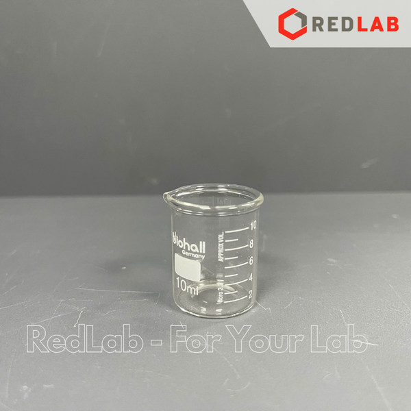 Cốc đốt thuỷ tinh Thấp thành BIOHALL 5 10 25 50 100 150 200 250 400 500 600 800 1000 ml 2L 3L 5L 10L, beaker có mỏ chịu nhiệt, có VAT