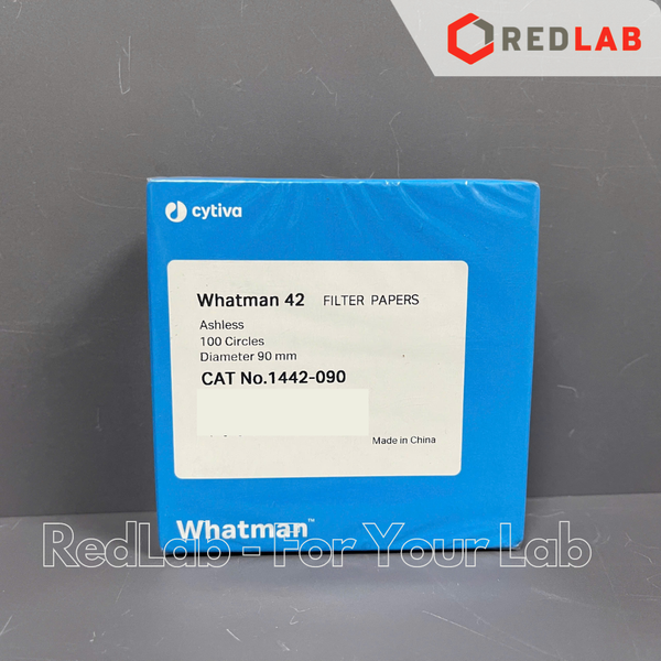 Giấy lọc định lượng số 42 WHATMAN chậm 2.5um, Ø 47 55 70 90 110 125 150 185 mm (hộp 100 tờ) có VAT