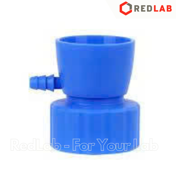 Adapter GL45 có vòi dùng cho bộ lọc vi sinh ROCKER 197000-65, nhựa PP, có thể hấp autoclave, filtration adaptor, có VAT
