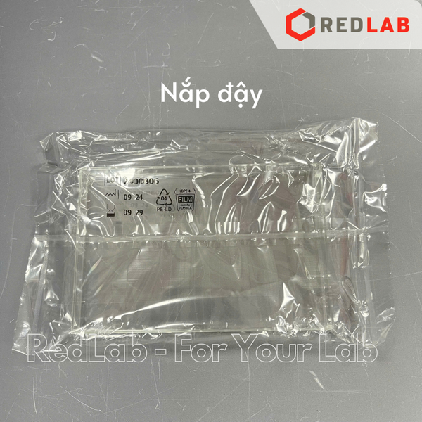 Đĩa elisa nuôi cấy tế bào 96 giếng APTACA 5096 đáy bằng, đáy U, đáy nhọn V, nắp đậy, Individually sterile, có VAT