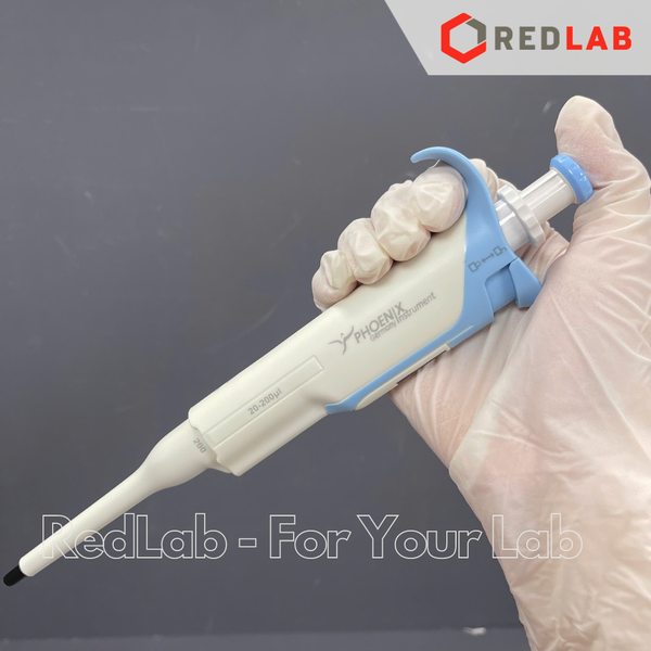 Micropipet đơn kênh có khoá lock PHOENIX 0.1-2 0.5-10 2-20 10-100 20-200 30-300 ul 0.1-1 0.5-5 1-10ml, có VAT