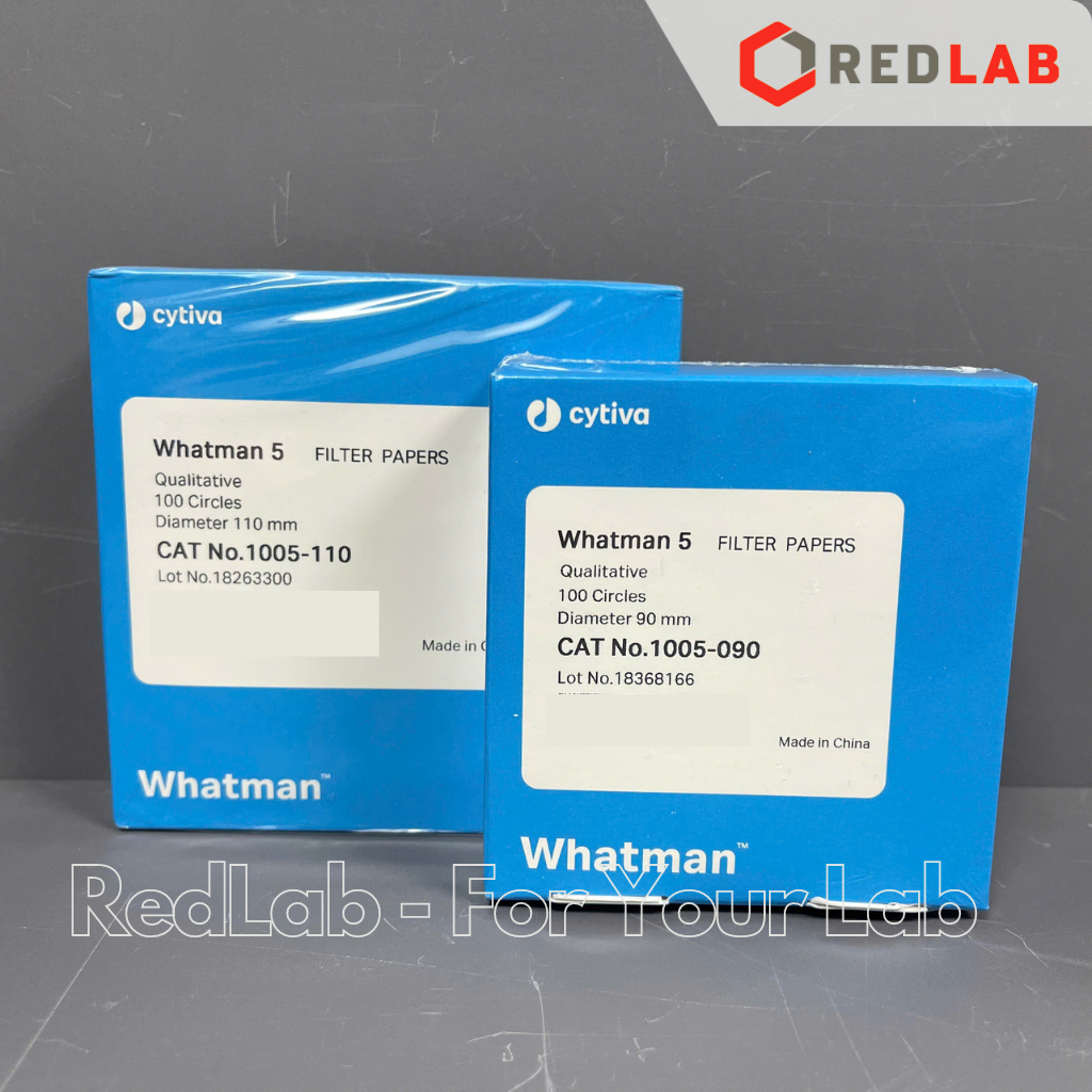 Giấy lọc định tính số 5 WHATMAN chậm 2.5um, Ø 42.5 47 55 70 90 110 125 150 185 mm (hộp 100 tờ) có VAT