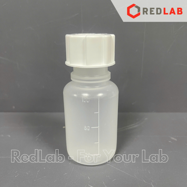 Chai nhựa PP miệng rộng, chia vạch KARTELL 50 100 250 500 1000 ml, graduated wide neck bottles, autoclavable, có VAT