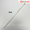 Pipet thẳng chia vạch loại dài ONELAB 0.1 0.2 0.5 1 2 5 10 15 20 25 50 ml, ống hút thủy tinh thí nghiệm, có VAT