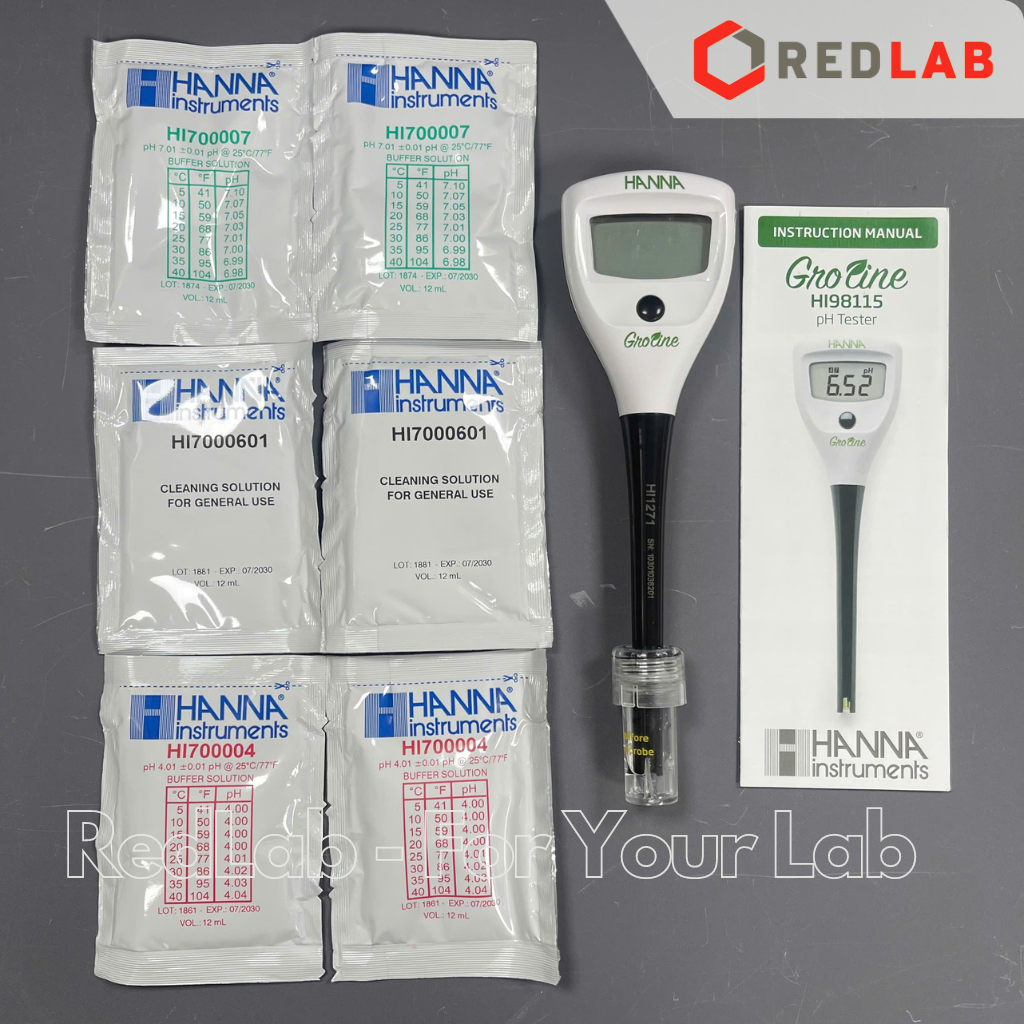 Bút Đo pH Trong Thủy Canh GroLine Hanna HI98115, giá tốt, có VAT