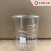 Cốc đốt thủy tinh thấp thành GENLAB 10 25 50 100 250 500 1000 ml 2 3 5 10 L, beaker thí nghiệm có mỏ, chịu nhiệt, có VAT