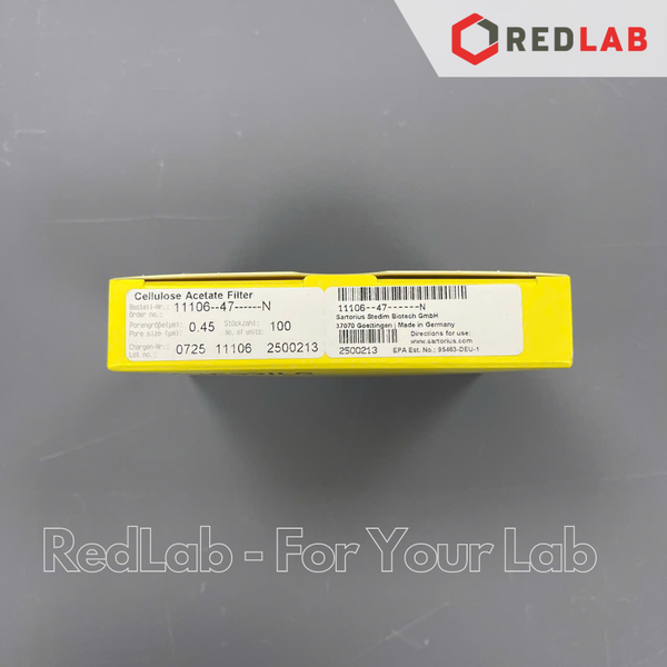 Màng lọc vi sinh Cellulose Acetate (CA) SARTORIUS Ø 47mm lỗ lọc 0.2um / 0.45um (hộp 100 tờ) membrane filter, có VAT