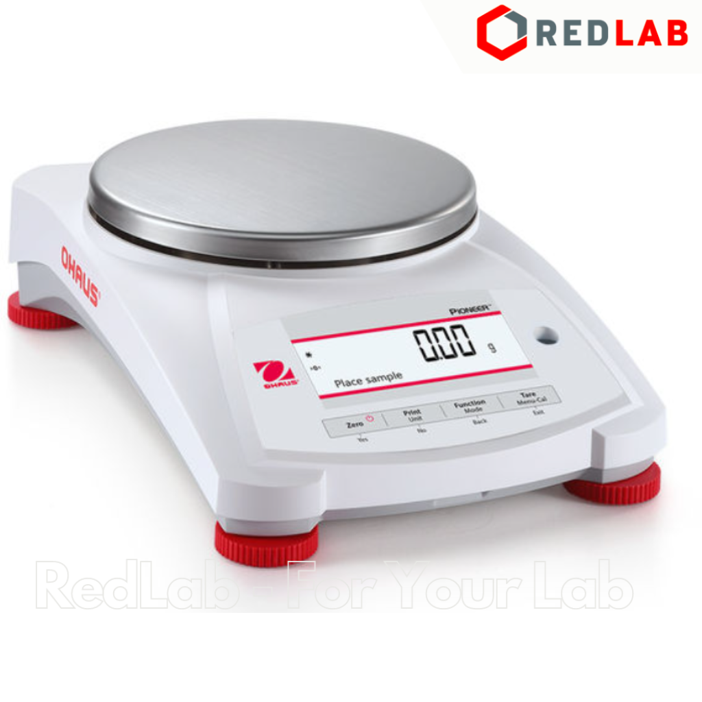 Cân kỹ thuật điện tử 2 số lẻ hiện số 5200g / 0.01g OHAUS PX5202/E chuẩn ngoại, màn hình LCD, có VAT