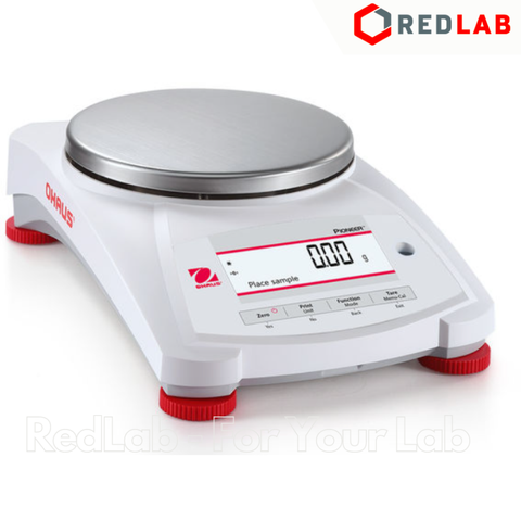 Cân kỹ thuật điện tử 2 số lẻ hiện số 5200g / 0.01g OHAUS PX5202/E chuẩn ngoại, màn hình LCD, có VAT