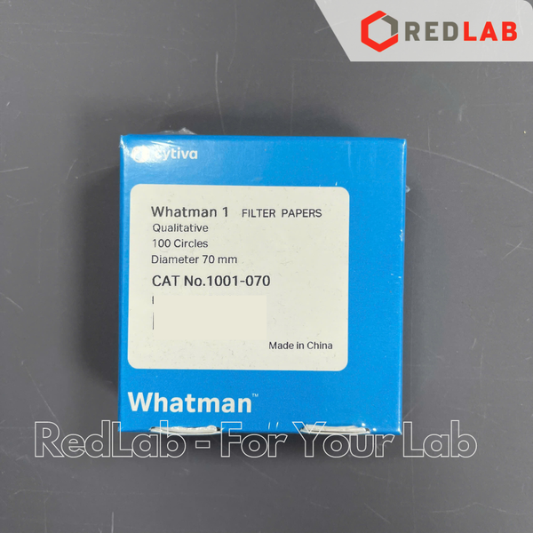 Giấy lọc định tính số 1 WHATMAN trung bình nhanh 11um, Ø 25 42.5 47 55 70 90 110 125 150 185 mm (hộp 100 tờ) có VAT