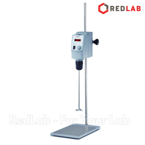 Máy khuấy đũa 40L DLAB OS40-S Package, max 2200rpm, 60Ncm, màn hình LED, gồm chân giá, kẹp & cánh khuấy, có VAT