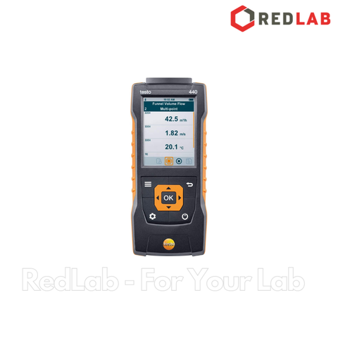 Máy đo vận tốc không khí và IAQ đa năng TESTO 440 (0560 4401) đầu dò Bluetooth tuỳ chọn đặt hàng, chính hãng, có VAT