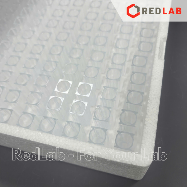 [Hộp 100 cái] Cuvet nhựa PS, tóp đáy, 10x4x45mm, 0.5-2ml APTACA 1016, dùng cho máy quang phổ (chưa gồm nắp) có VAT