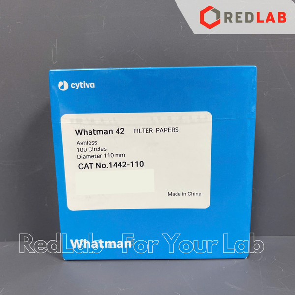 Giấy lọc định lượng số 42 WHATMAN chậm 2.5um, Ø 47 55 70 90 110 125 150 185 mm (hộp 100 tờ) có VAT