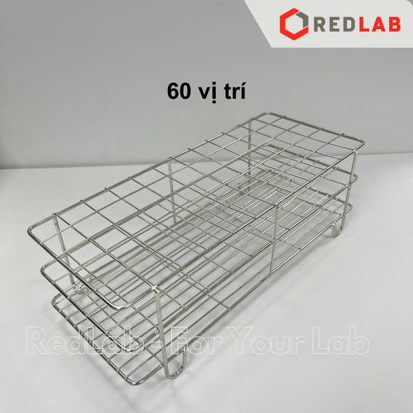 Giá đỡ ống nghiệm Inox 201 nhiều kích cỡ, cho ống đường kính 13 16 18 20 22 25 30 38 mm (kệ đựng ống ly tâm), có VAT