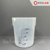 Ca nhựa PP không quai vạch in xanh ONELAB 50 100 250 500 1000 2000 3000 5000 ml, cốc đong thí nghiệm, chịu nhiệt, có VAT