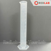 Ống đong nhựa PP vạch nổi trắng ONELAB 10 25 50 100 250 500 1000 2000 ml, đáy lục giác, chịu nhiệt, có VAT
