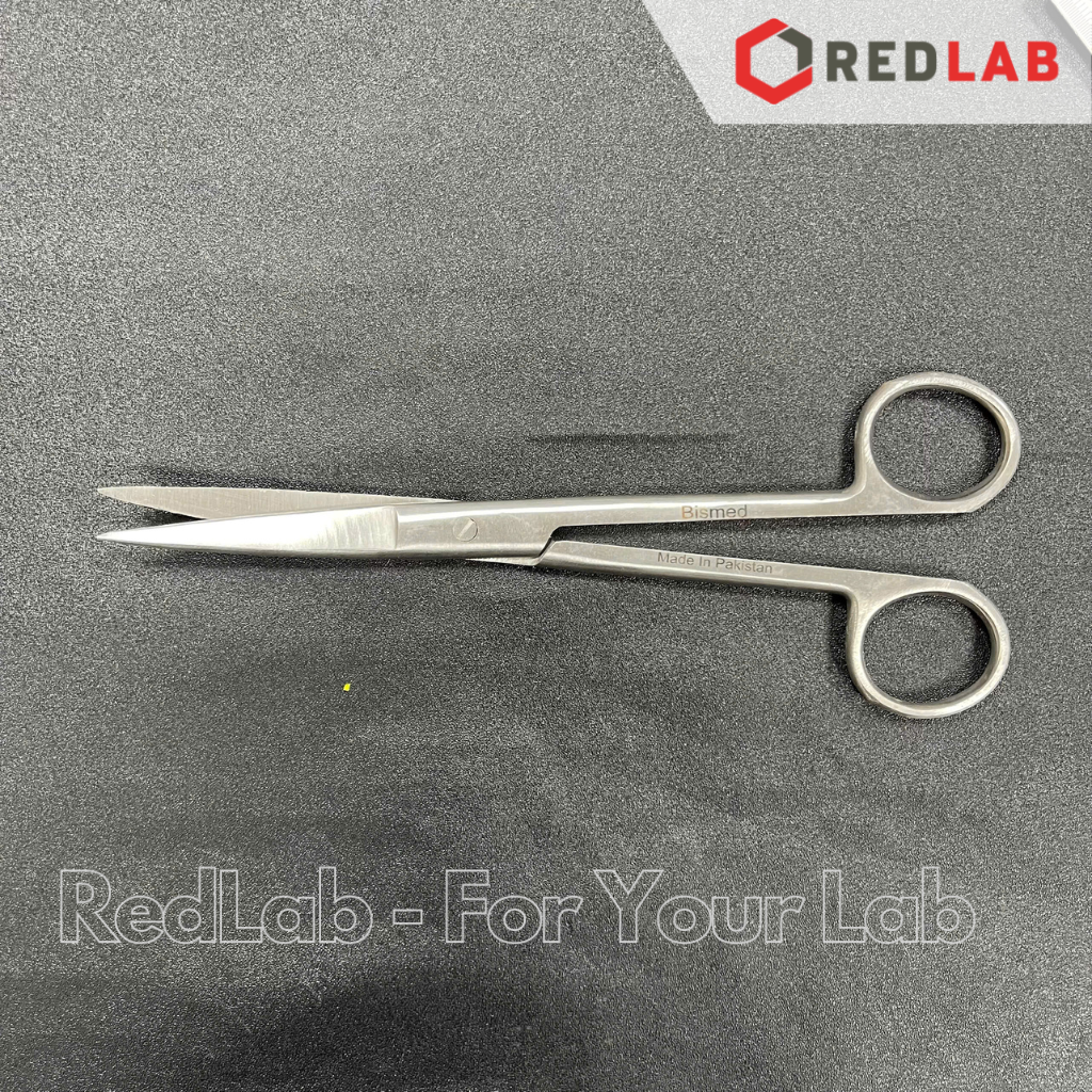 Kéo cong 2 đầu nhọn Pakistan 12 14 16 18 20 cm, dùng trong lab thí nghiệm, có VAT