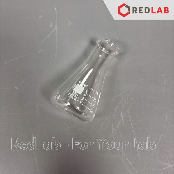 Bình tam giác miệng rộng BIOHALL 25 50 100 250 500 1000 2000 ml, bình nón - bình erlen MR, mark trắng, có VAT