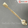 Thìa múc hoá chất to Macro spoon ISOLAB 18 21 cm, thép AISI 304, thìa cân, muỗng xúc mẫu thí nghiệm, có VAT