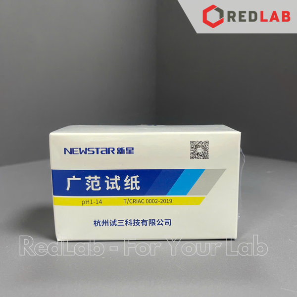 Giấy đo nhanh pH 1-14 NewStar (xấp 80 tờ) giấy chỉ thị màu thử độ pH test paper, có bảng màu, có VAT