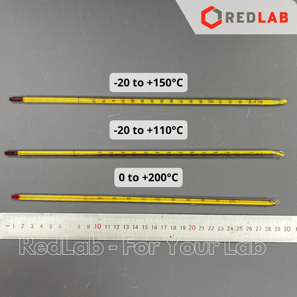 Nhiệt kế rượu thuỷ tinh ONELAB -20 to +110°C | -20 to +150°C | 0 to +200°C, có VAT